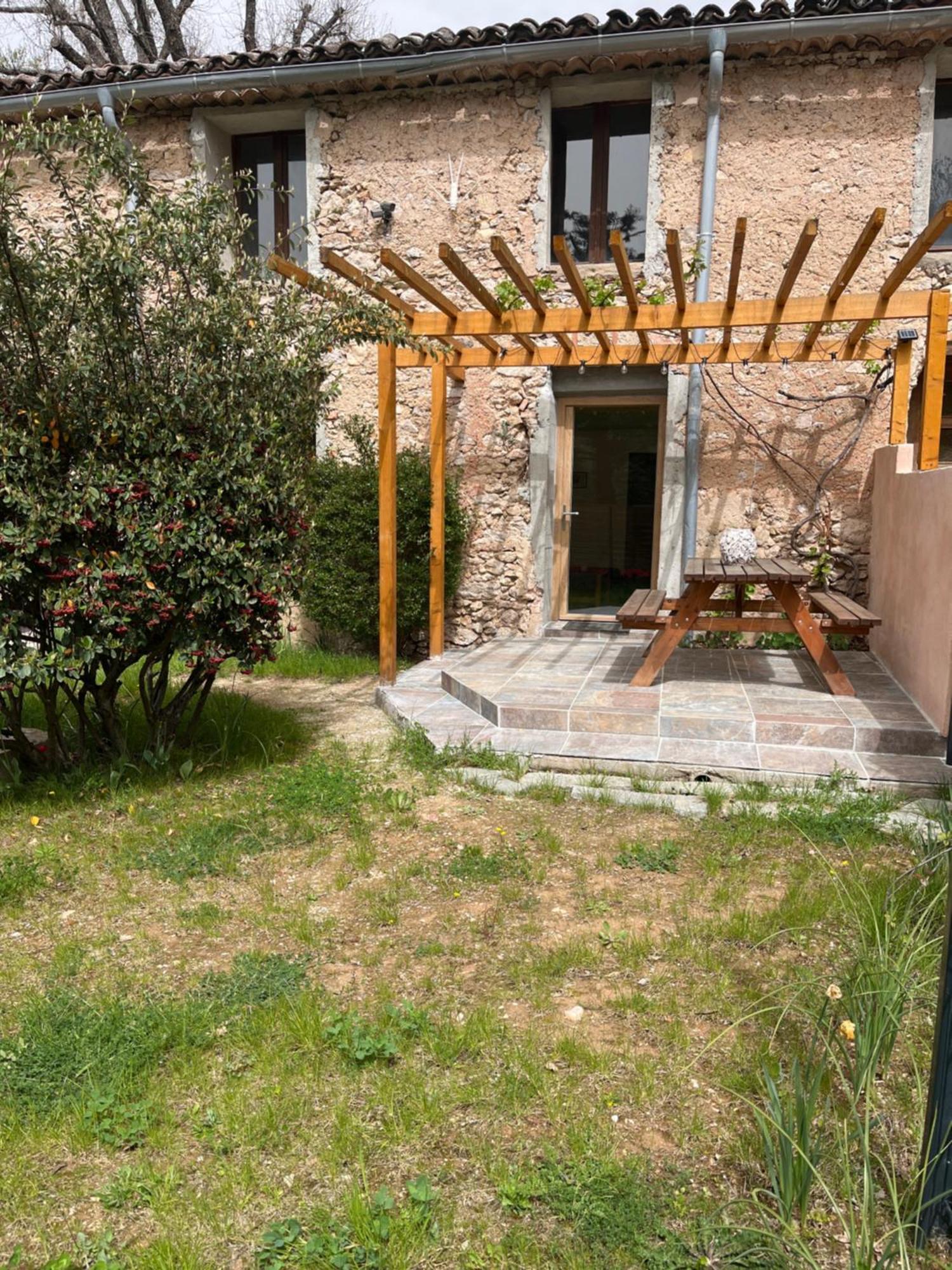 ヴィルクローズLa Bastide Aux Iris - Les Capucinesアパートメント エクステリア 写真
